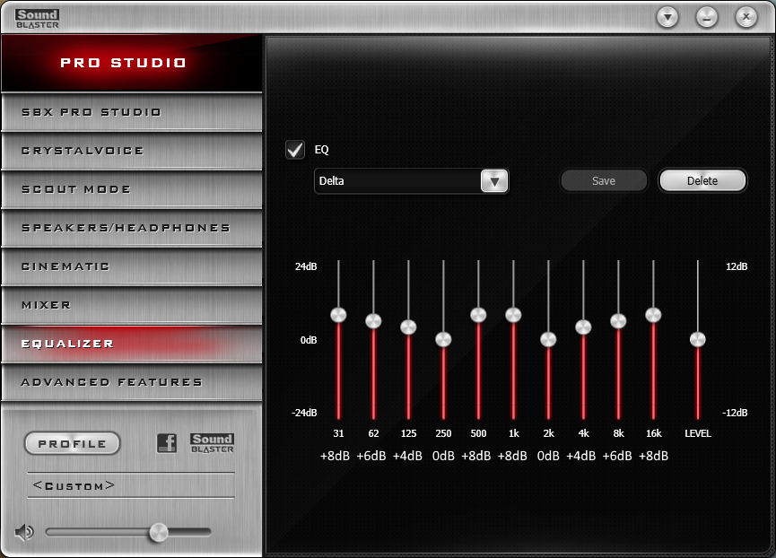 equalizer settings for music